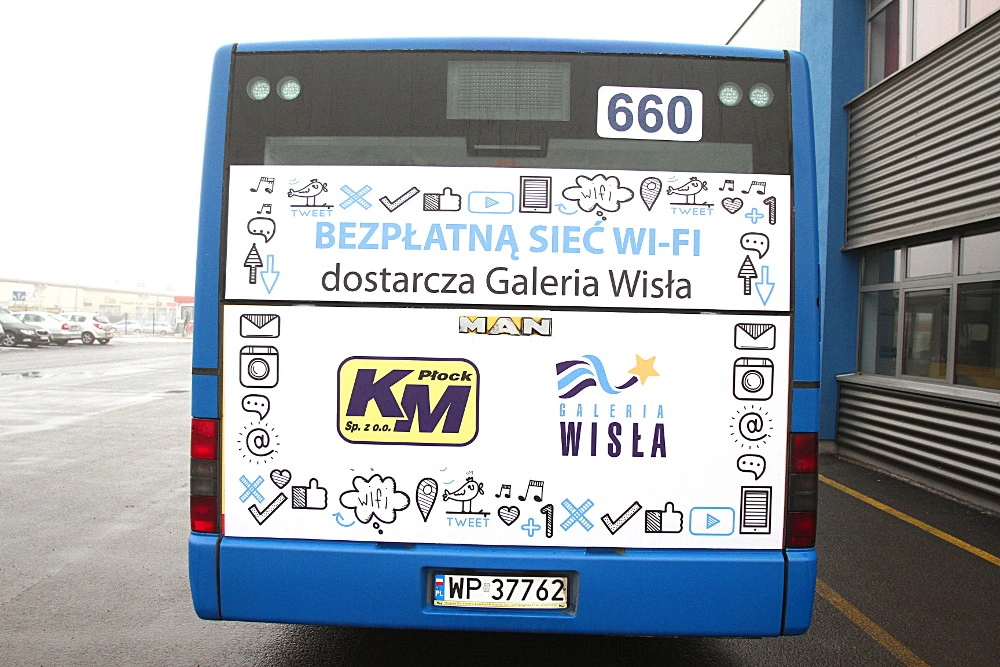 Social WiFi w autobusach w Płocku!