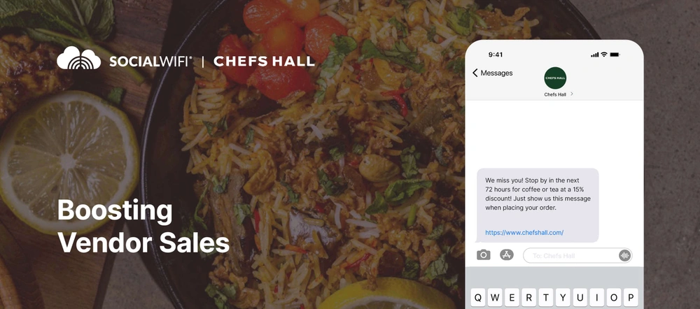 Chefs Hall Food Hall Leverages Social WiFi to Boost Vendor Sales