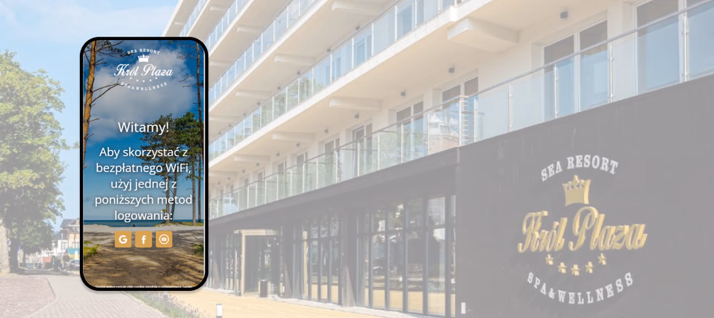 Król Plaza Spa & Wellness: Sukces dzięki Systemowi Social WiFi w Darłówku
