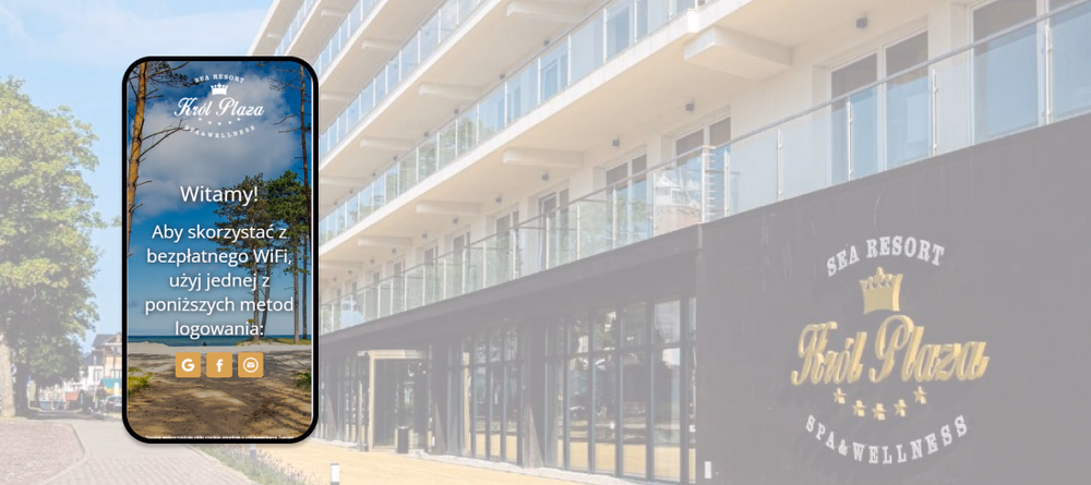 Król Plaza Spa & Wellness: Sukces dzięki Systemowi Social WiFi w Darłówku