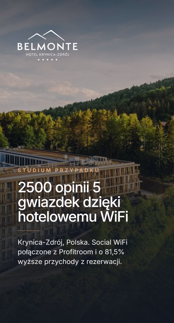Hotel Belmonte: 2500 opinii 5 gwiazdek dzięki hotelowemu WiFi