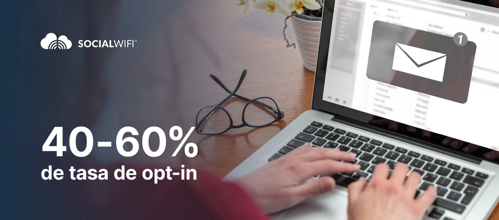 Tasas de suscripción al marketing por WiFi: cómo superarán a los canales web, de comercio electrónico y SMS en 2025