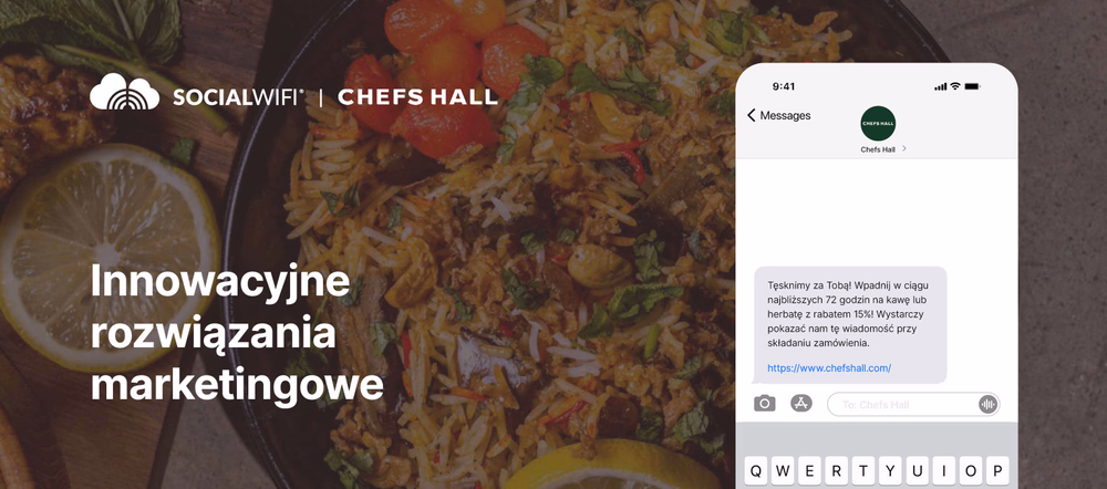 Chefs Hall Food Hall zwiększa sprzedaż dzięki innowacyjnemu podejściu Social WiFi
