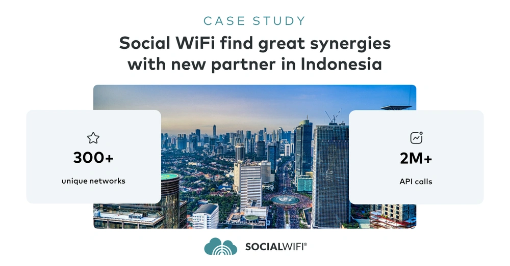 Social WiFi encuentra grandes sinergias con un nuevo socio en Indonesia