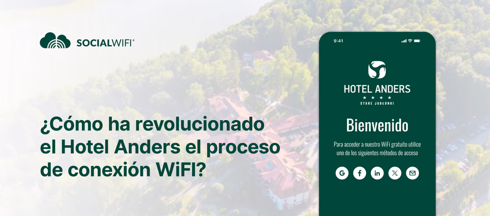 ¿Cómo ha revolucionado el Hotel Anders el proceso de conexión WiFI?
