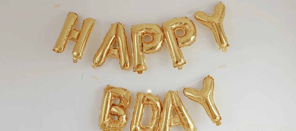 Celebre con sus clientes: ¡un cumpleaños es una época especial del año!