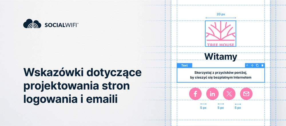 Odkryj nowe wskazówki Social WiFi dotyczące projektowania stron logowania i e-maili