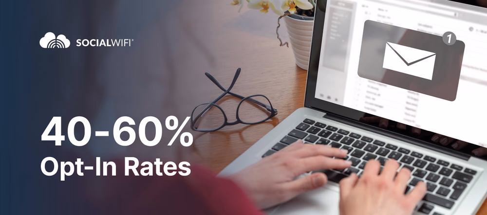 WiFi Marketing Opt-In Rates: How They Beat Website, E-Commerce, and SMS Channels in 2025
