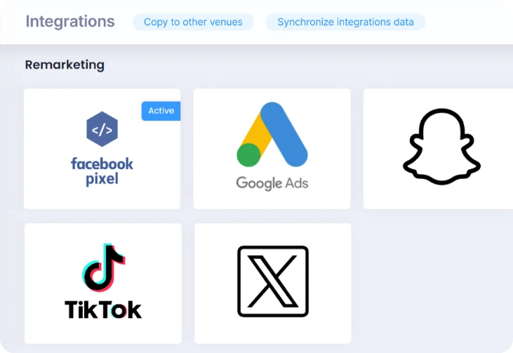 Customer data, online reviews and email marketing, all inside one system