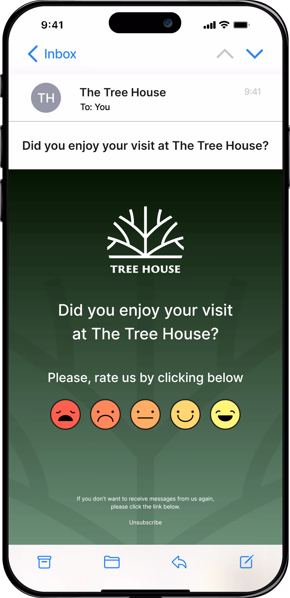 The Tree House Review Email