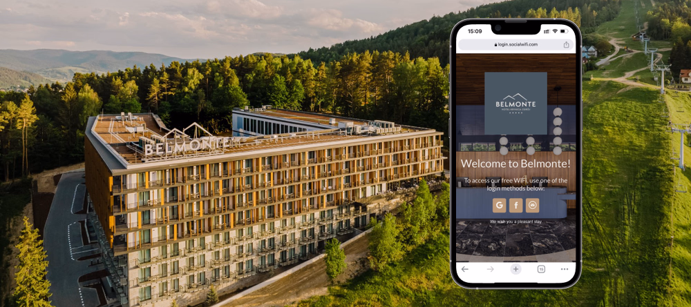 Cómo Social WiFi transformó la estrategia de captación de clientes del Hotel Belmonte en Polonia