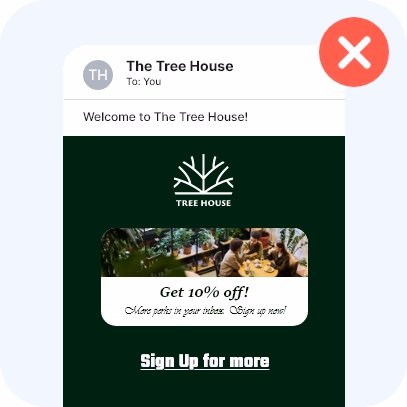 Email mixing script and display fonts that are hard to read